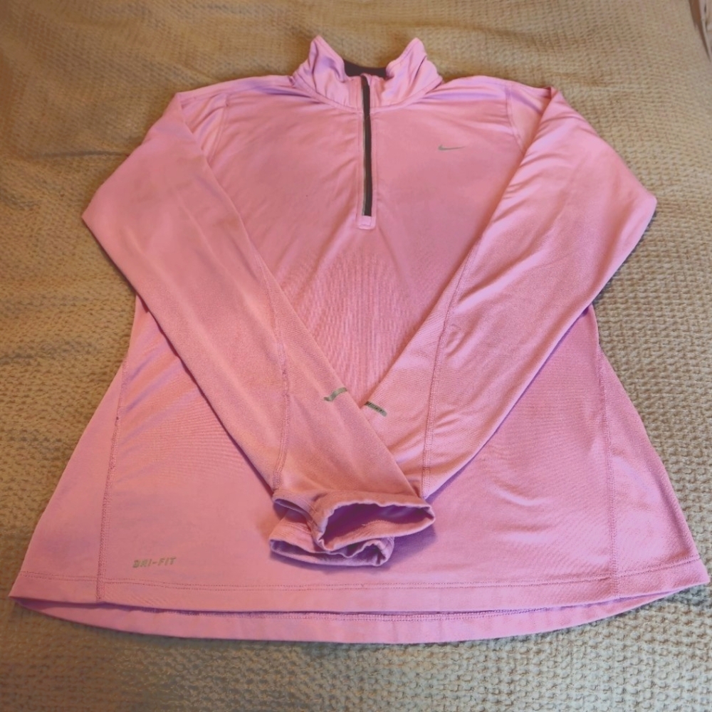 Nike Long Sleeve Dri-FIT Top - Pink